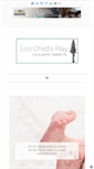 Mobile Screenshot of ecochildsplay.com